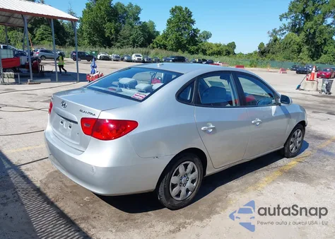 2009 Hyundai Elantra Gls из США, поврежденный, VIN KMHDU46D59U590785